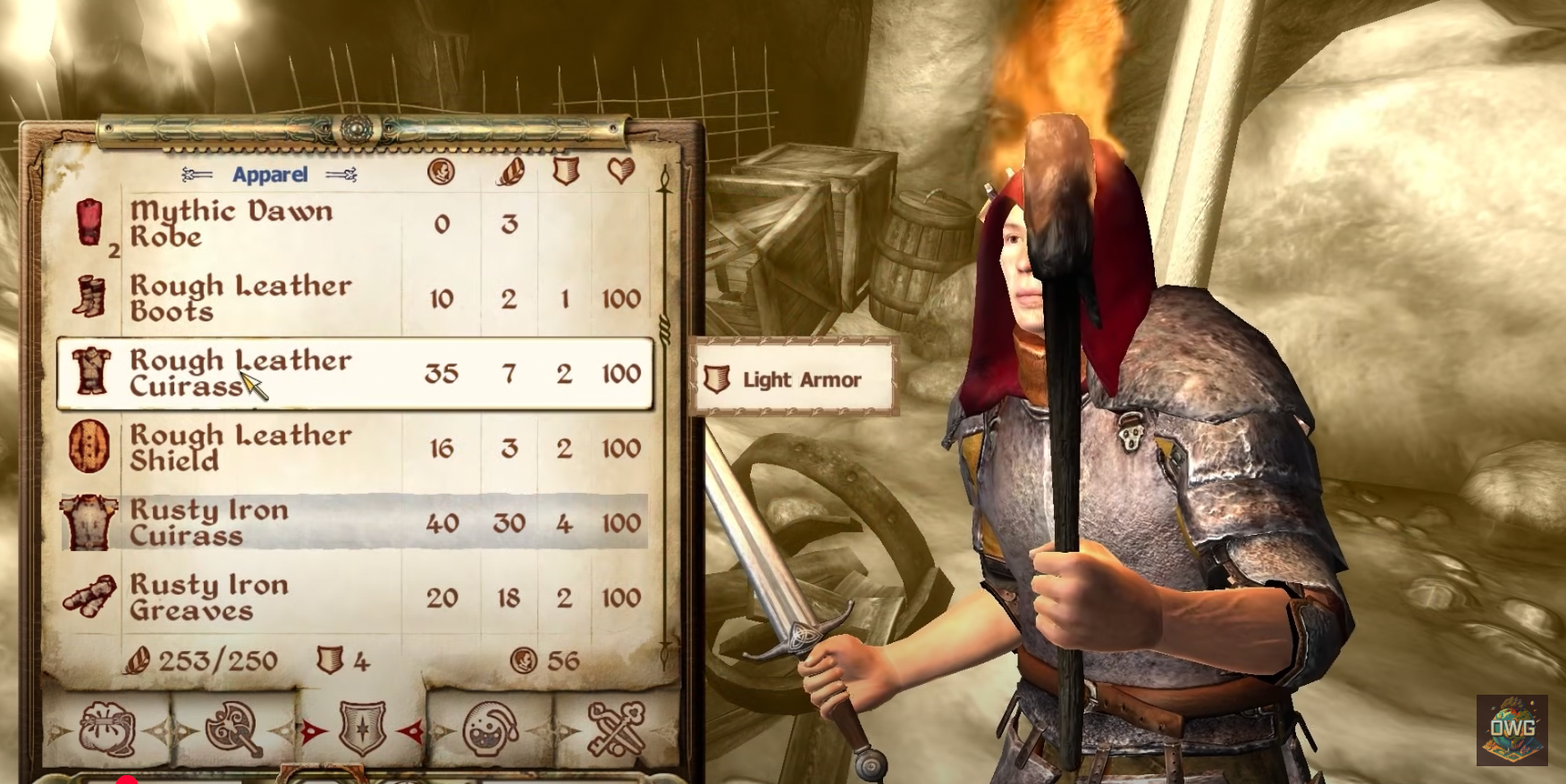 A breathtaking screenshot of the Oblivion Remake environment